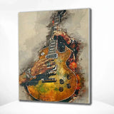 Paint by numbers Guitar