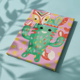 Painting by numbers Happy Cactus