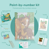 Painting by numbers Horse and Foal