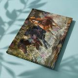 Painting by numbers Horses in the Sea