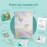 Painting by numbers Hot Air Balloons