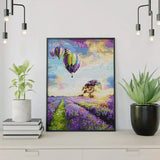 Painting by numbers Hot Air Balloons