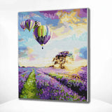 Painting by numbers Hot Air Balloons