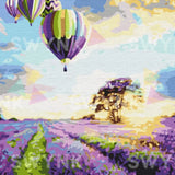 Painting by numbers Hot Air Balloons