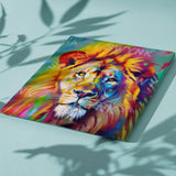Paint by numbers Imponerende Farverig Løve
