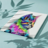 Schilderen op nummer kitten