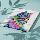 Malowanie po numerach kotka