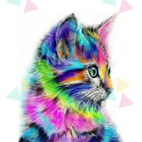 Malowanie po numerach kotka