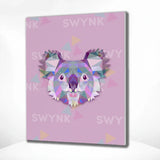 Painting by numbers Koala Polygon