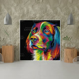 Schilderen op nummer Labrador