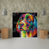 Paint by numbers Labrador