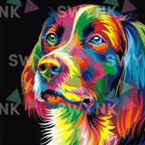 Paint by numbers Labrador