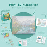 Painting by numbers Landscape with brook