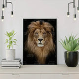 Paint by numbers Løve