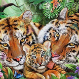 Schilderen op nummer Leeuwen met Baby