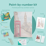 Painting by numbers London Big Ben