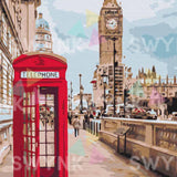 Painting by numbers London Big Ben