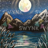 Paint by numbers Magic Måne på himlen