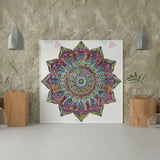 Painting by numbers Mandala with Colours