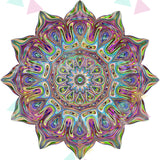 Painting by numbers Mandala with Colours