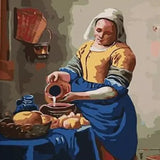 Malen nach Zahlen Milchmädchen