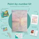 Paint by numbers Morgonsol