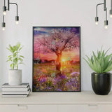 Paint by numbers Morgonsol