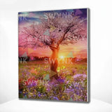 Paint by numbers Morgonsol