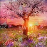 Paint by numbers Morgonsol