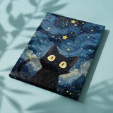 Painting by numbers Mysterious Cat in the Night