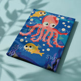 Painting by numbers Octopus with Fishes
