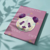 Painting by numbers Panda Polygon