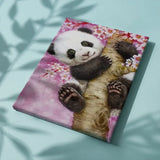 Schilderen met nummers Panda