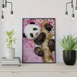 Pintar por numeros Panda