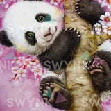 Pintar por numeros Panda