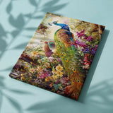 Painting by numbers Peacocks in the Forest