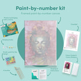 Painting by numbers Pink Buddha