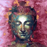 Painting by numbers Pink Buddha