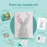 Painting by numbers Pink Rabbit