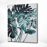 Schilderen op nummer Planten