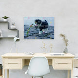 Painting by numbers Playing Cat