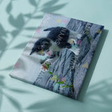 Painting by numbers Playing Cat