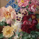 Malowanie po numerach Kwiaty portretowe