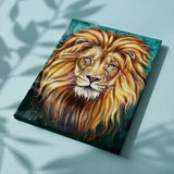 Paint by numbers Leijonan muotokuva