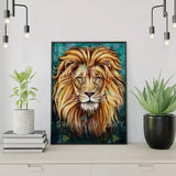 Malowanie po numerach Portret lwa