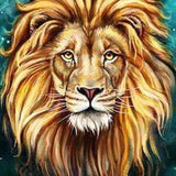 Paint by numbers Leijonan muotokuva