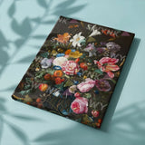 Paint by numbers Portræt af blomster i en blå vase