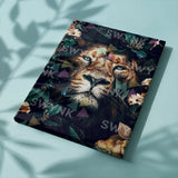 Paint by numbers Portræt af en Løve