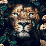 Malen nach Zahlen Löwenporträt