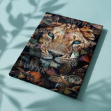 Pintar por números Retrato de un Tigre